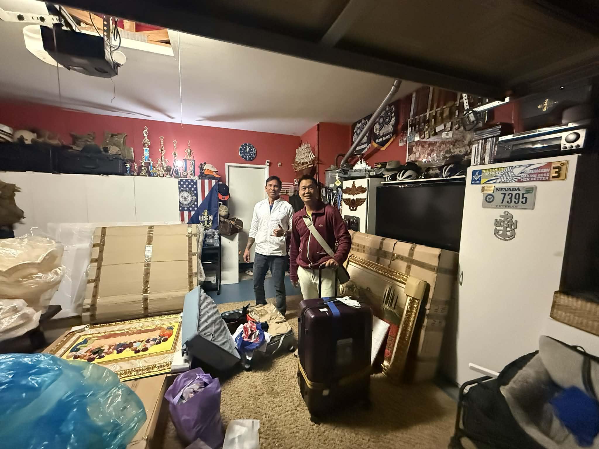 Door-to-door pickup — Bags, boxes, and balikbayan loaded